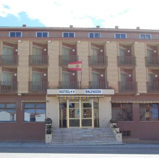 facahda hotel balfagon, calanda